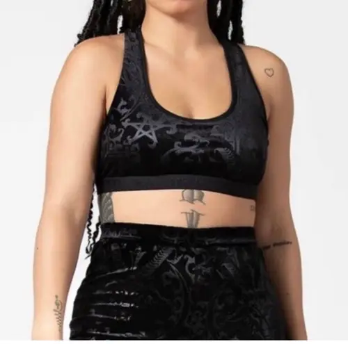 KILLSTAR Mortalia Black Bralett Size S