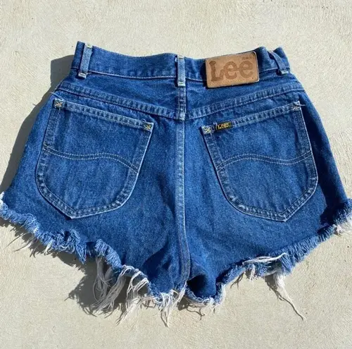 Lee High-Waisted Denim Jean Shorts
