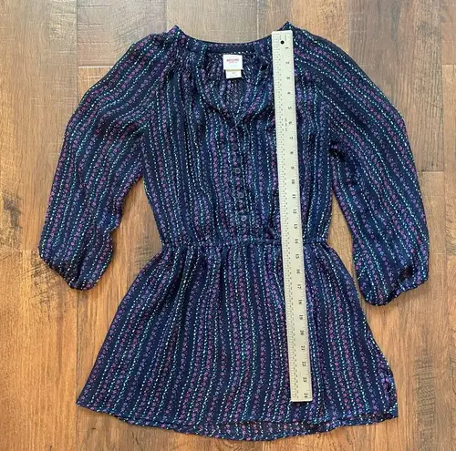 MOSSIMO pretty, feminine sheer tunic