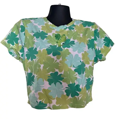 Care Bear St Patrick’s Day Crop Too Shirt