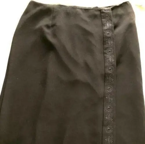Laura Scott Long black skirt NWT!! Size 18