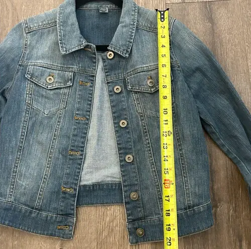 BP Nordstrom  Medium Wash Cropped Denim Jacket M