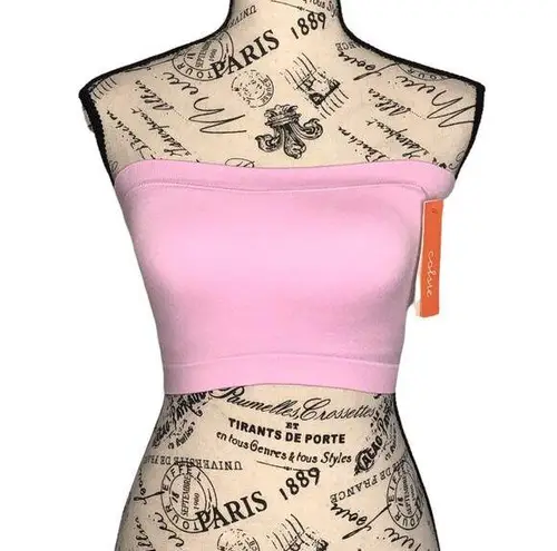 Colsie MEDIUM Ribbed Removable Pad Bandeau Bra