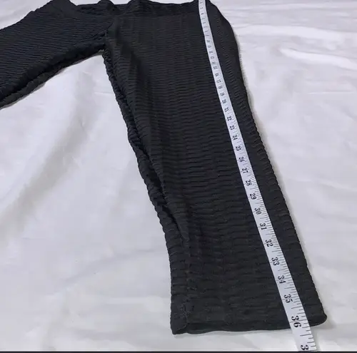 Black TikTok Famous Sexy Leggings Medium