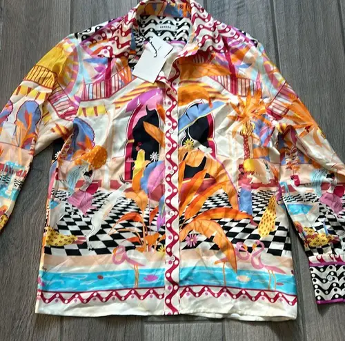 Sandro  paule button front shirt - Image 2