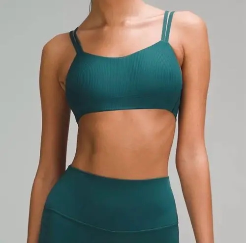 Lululemon  Like a Cloud Ribbed Bra - Storm Teal