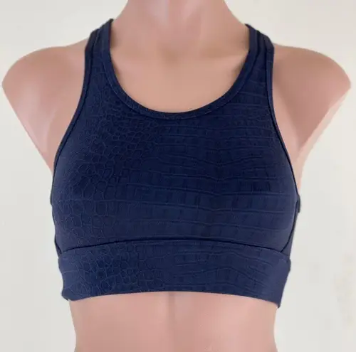 Varley Berkeley Bra in Navy Croc