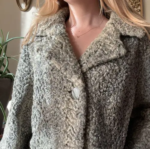 Gruidl Furs Minneapolis Vintage Fur Coat Gray Size M