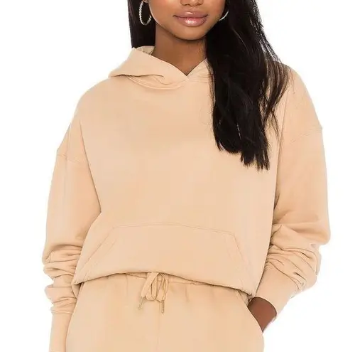 We Wore What NWT Oversized Hoodie Jacket Tan Brown Revolve Danielle Bernstein New