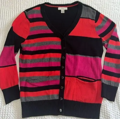 cj banks  Multicolor Cardigan Sweater A9