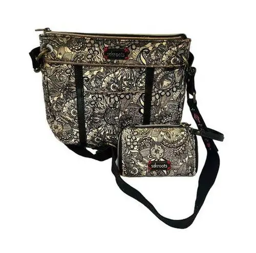 Sakroots Desert Print Crossbody Hand Bag & Wallet Combo