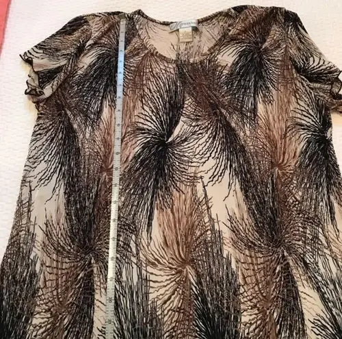 Dress Barn top Size L Slip over like new