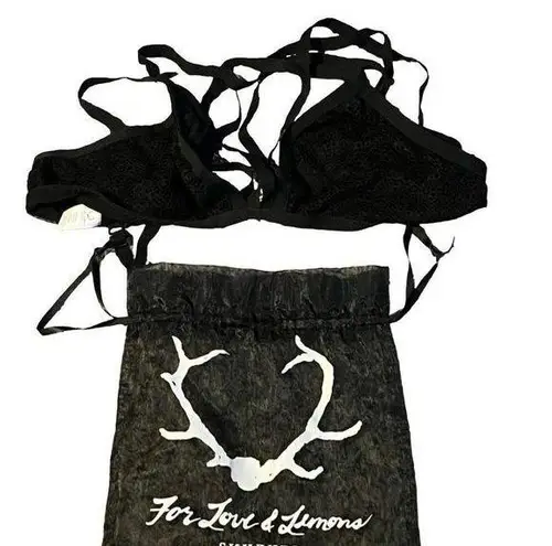 For Love & Lemons  Bralette Skivvies  XS New with Tags and Bag