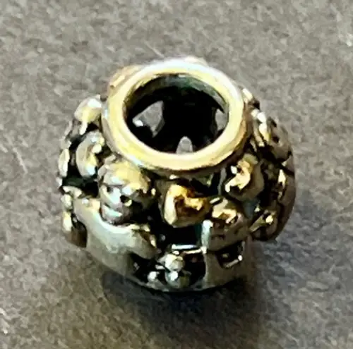 Pandora  Sterling 925 Silver & 14k Two Tone Family Forever Bead Charm #791040