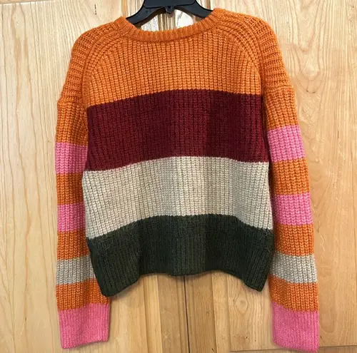 Gianni Bini GB Multi Colored Striped Sweater thumbnail 4