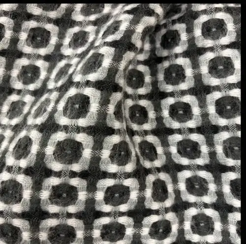 Reversible Geometric Large Shawl Scarf Bodysuit Stylish Dual