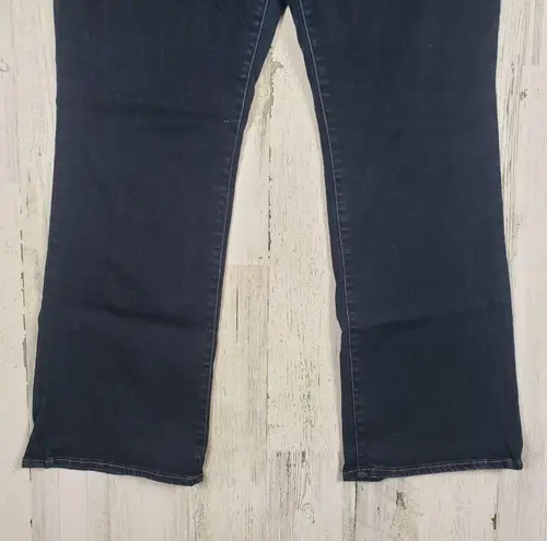 Mavi Jeans Dark Wash Blue Denim Molly Mid-Rise Bootcut Jeans Women's Size 18/30