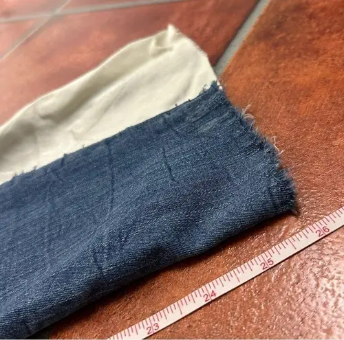 Leonard Paris Neck Tie Belt Jeans Blue Size 30