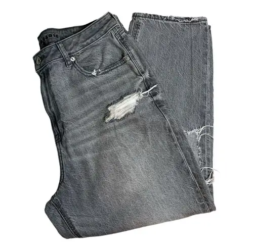 American Eagle Outfitters Straight Leg Ripped Jeans | Size 14