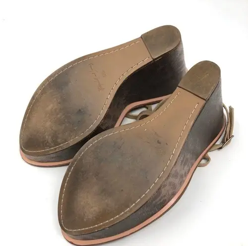 Elizabeth and James wedge sandals