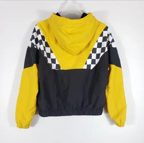 Ashley Vintage 90s Black & Yellow Windbracker M. Multiple Size M