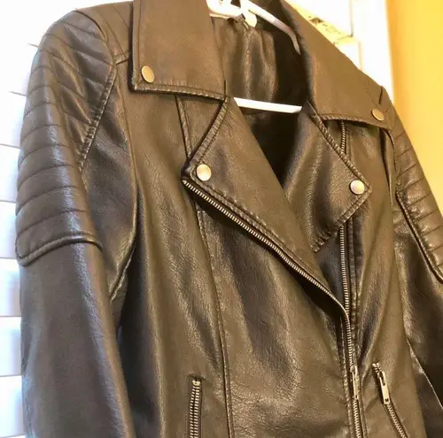 Noisy May Faux Leather Jacket, like new without tags.