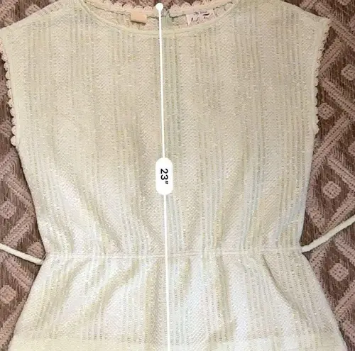 Leslie Fay Vintage My Latest 70’s Midi Skirt Top Set Sheer Mint.