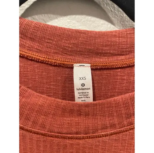 Lululemon Dare to Drape Long Sleeve Rustic Clay