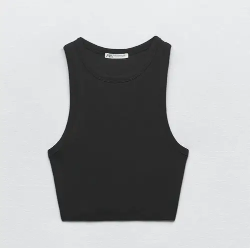 ZARA Basic Rib Tank Top