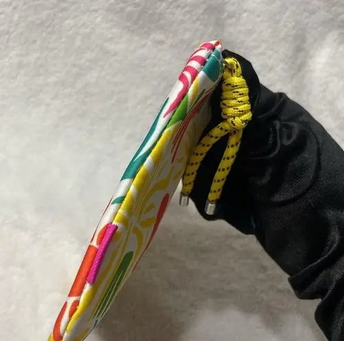 Ipsy Multicolor Makeup glam Bag April 2025 design White