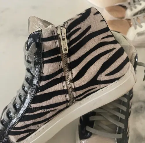 P448 Sneakers Zebra High Top Sneakers