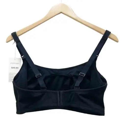 Momcozy NWT Black Hands Free Pumping Nursing Bra Sports Bra Women’s Size Large