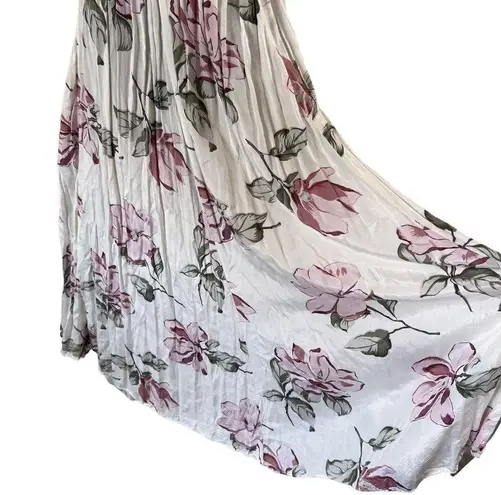 Newport News Floral Cottagecore Maxi Skirt