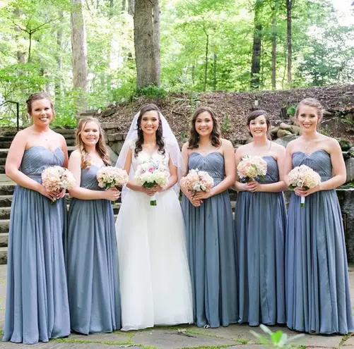 Weddington Way Mystic blue Strapless Dress