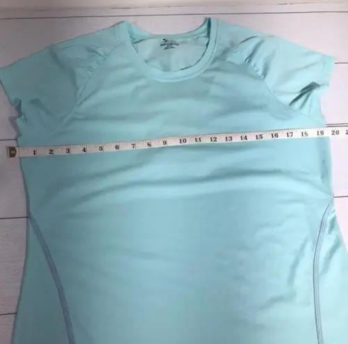C9 Champion Powder Blue Semi Fitted Athletic Stretch Tee Size XL