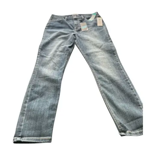 Women's studio blue Blue Bootcut Jeans Size M Mid Rise Classic Fit Denim