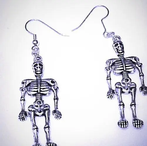 Skeleton Dangle Earrings Halloween Costume 🎃