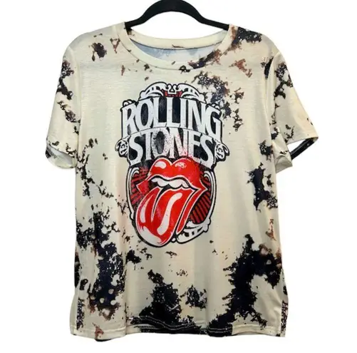 The Rolling Stones Tie Dye Graphic Print T-shirt. New. Size 2X