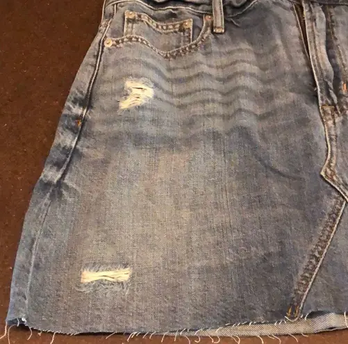 Gap  denim mini skirt