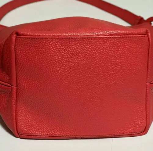 Coldwater Creek Coral leather shoulder bag by .