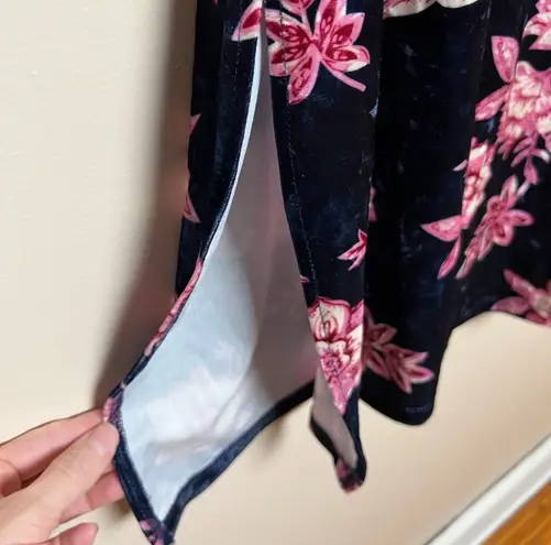 Ban Jara CLEARANCE! Navy Velour Slipdress Size M Like New