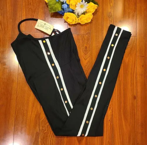 Say What? Black Jumpsuit Size Small