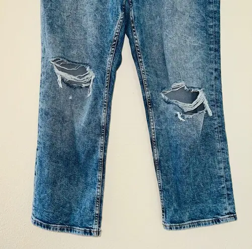 Arizona Jeans Arizona Jean Co. Light Wash Denim Highest Rise Button Fly Vintage Straight Jeans