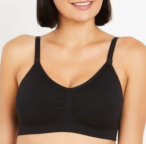 Clip down seamless black nursing bra medium Size undefined