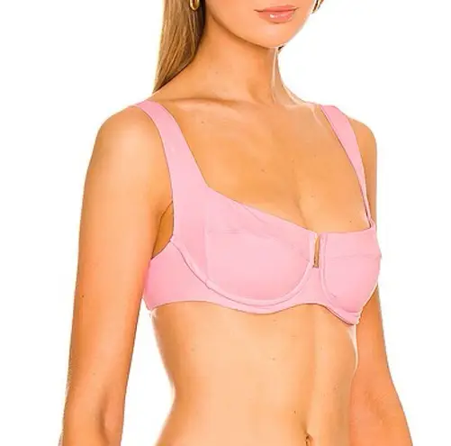 l*space Camellia Underwire Bikini Top Crystal Pink Size Medium