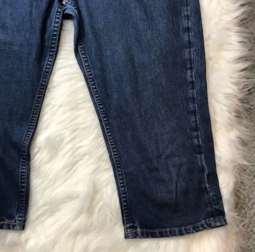 Silver Jeans Silver Vintage 1990s Y2K Capri Length Blue Jeans Waist 30 Inches