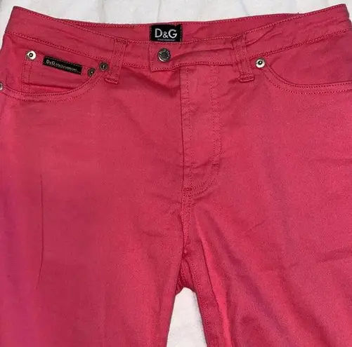Dolce & Gabbana D&G Pink Jeans