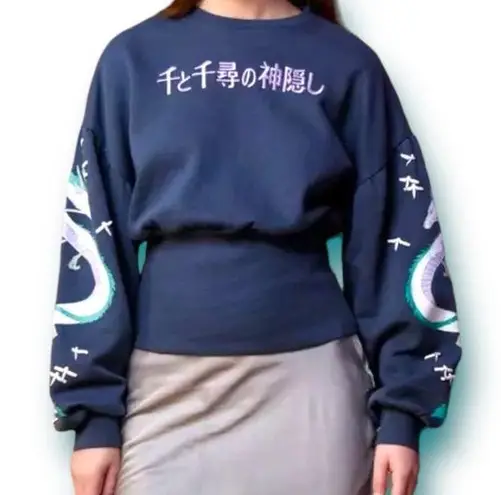 Her Universe Studio Ghibli Spirited Away Haku Sweatshirt
