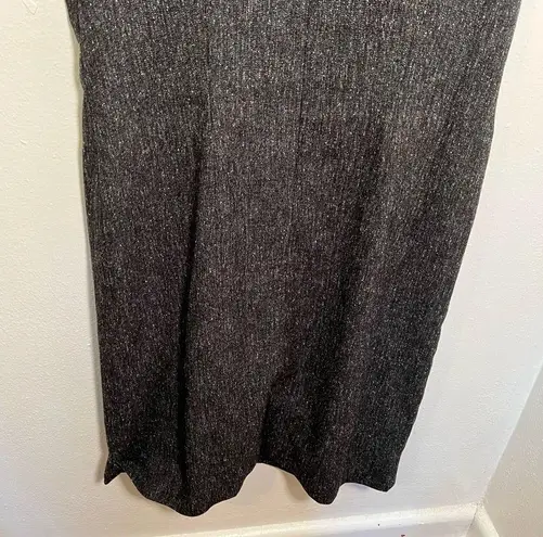 Jessica Howard Sleeveless Sheath Dress Charcoal Gray 14