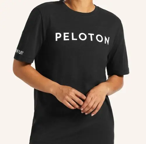 Peloton Century 100 Black Short Sleeve Tee